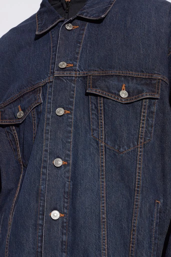Balenciaga Balenciaga Button-Up Denim Jacket 4