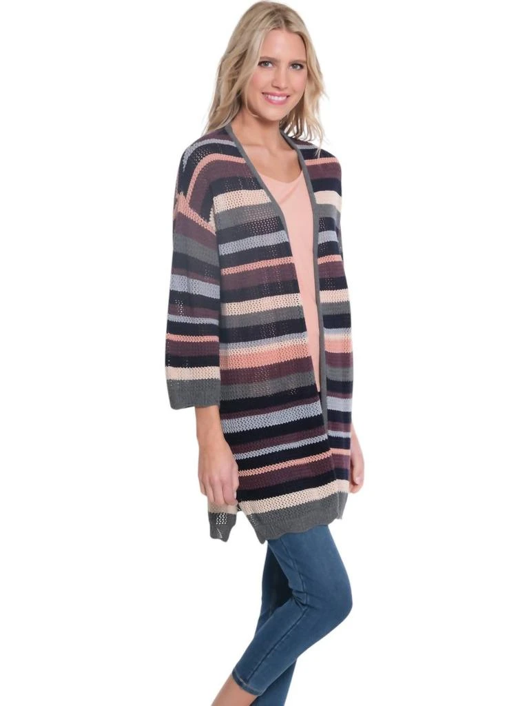 Multiples Multiples - Open Front Long Sweater Cardigan 3