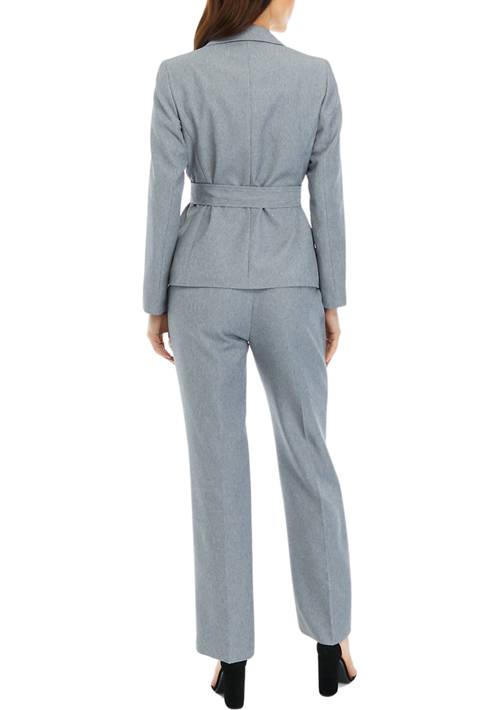 Le Suit Suit 2 Bttn Safari W Patch Pocket Kate Pant