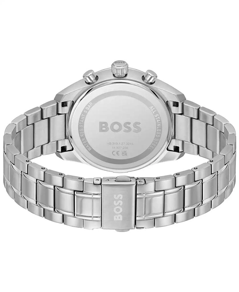 Hugo Boss Men's Grand Prix 40 Quartz Fashion Chrono Stainless Steel Watch, 40mm 3