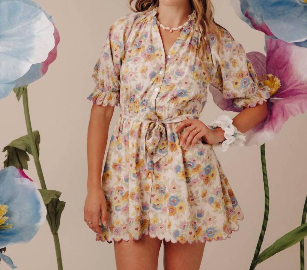 Love The Label Love The Label - Madeline Print Dress