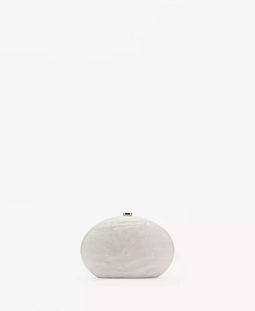 Mango Women's Acrylic Clutch Bag 1
