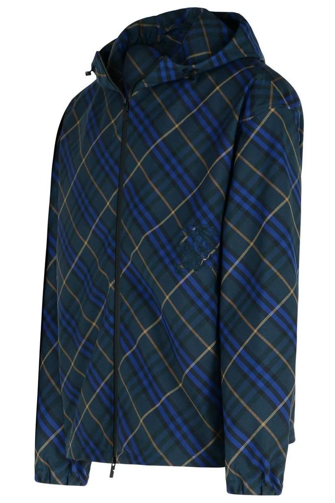 Burberry Burberry Check-Pattern Hooded Jacket 3