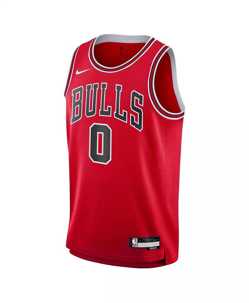 Outerstuff Big Boys and Girls Coby White Red Chicago Bulls Swingman Jersey - Icon Edition