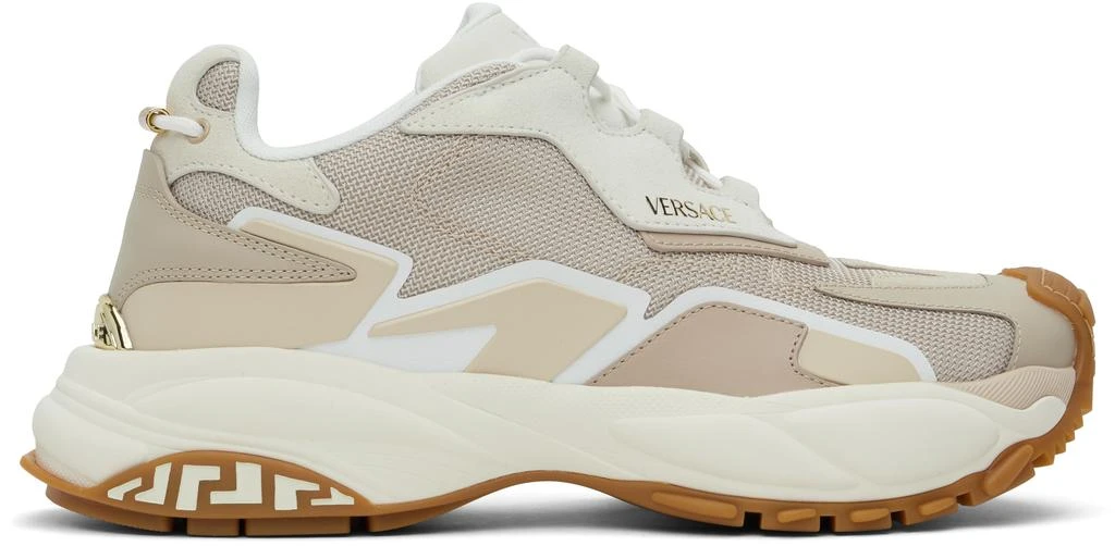 Beige 'Versace' Mercury M_VS_04 Sneakers – On Sale Now with Up to