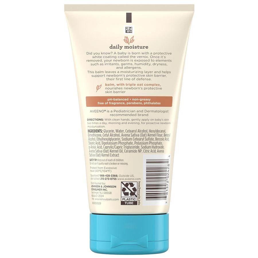 Aveeno Healthy Start Newborn Body Balm, Hypoallergenic Fragrance-Free 2