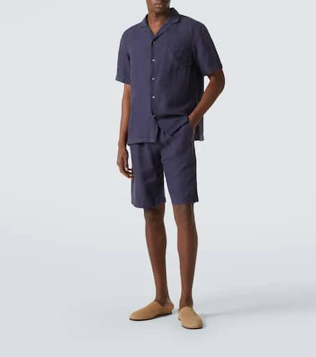 Thom Sweeney Linen shorts 2