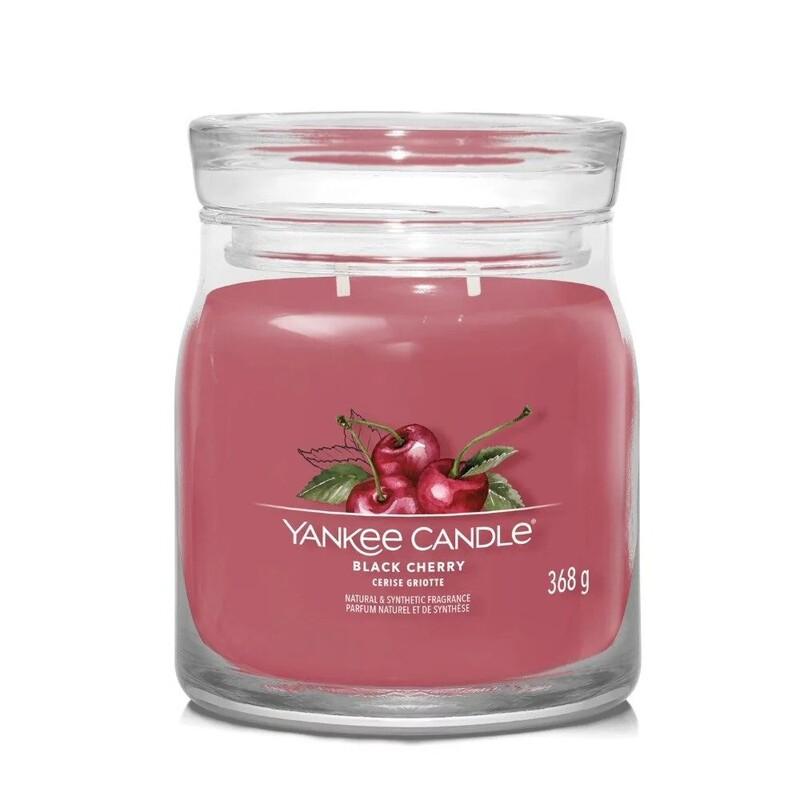 Yankee Candle Yankee Candle - Signature Black Cherry Medium Jar