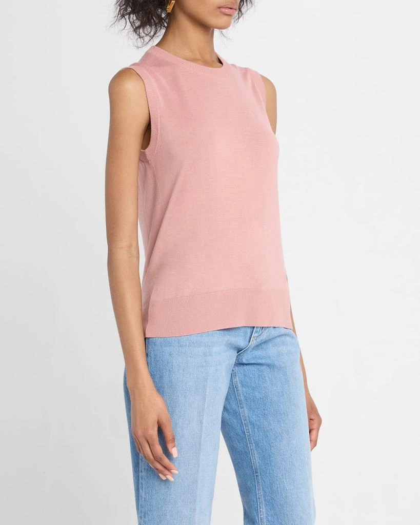 Dolce 
Gabbana Virgin Wool Sleeveless Crewneck Sweater 4