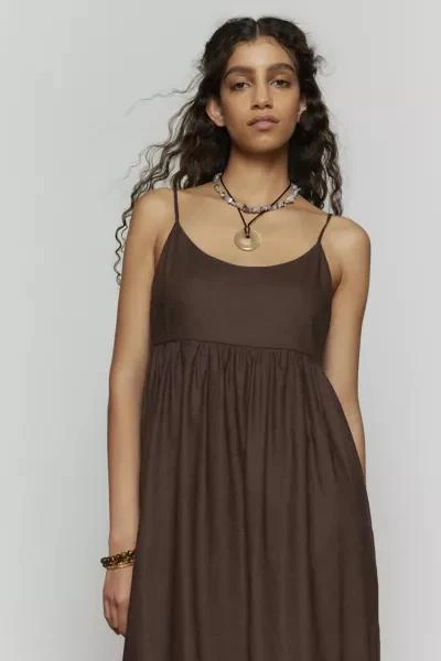 Urban Renewal Urban Renewal Made In LA EcoVero™️ Linen Simplistic Maxi Dress 2