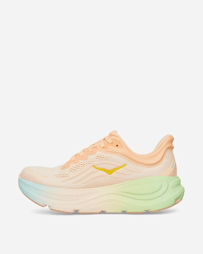 Hoka One One Men's Bondi 9 Sneakers Frost / Pale Tangerine 3