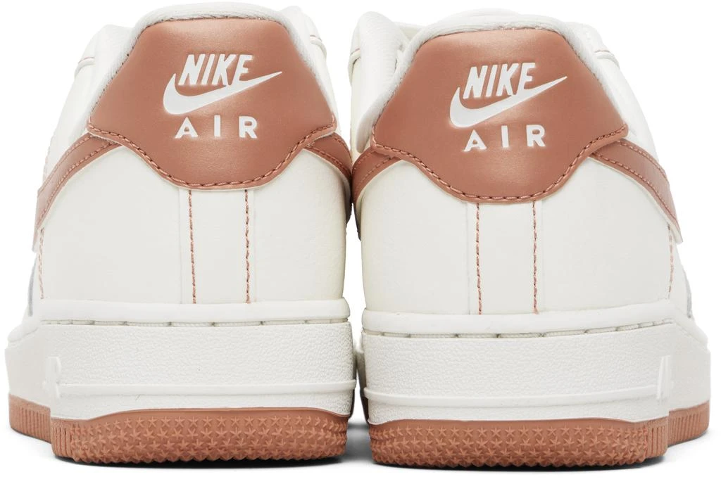 NIKE Off-White & Pink Air Force 1 '07 Sneakers