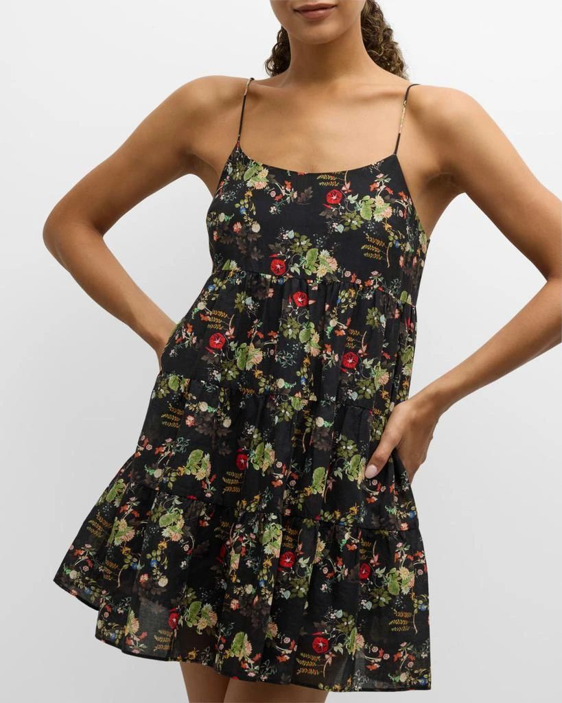 Alice + Olivia Collen Spaghetti-Strap Mini Dress 7