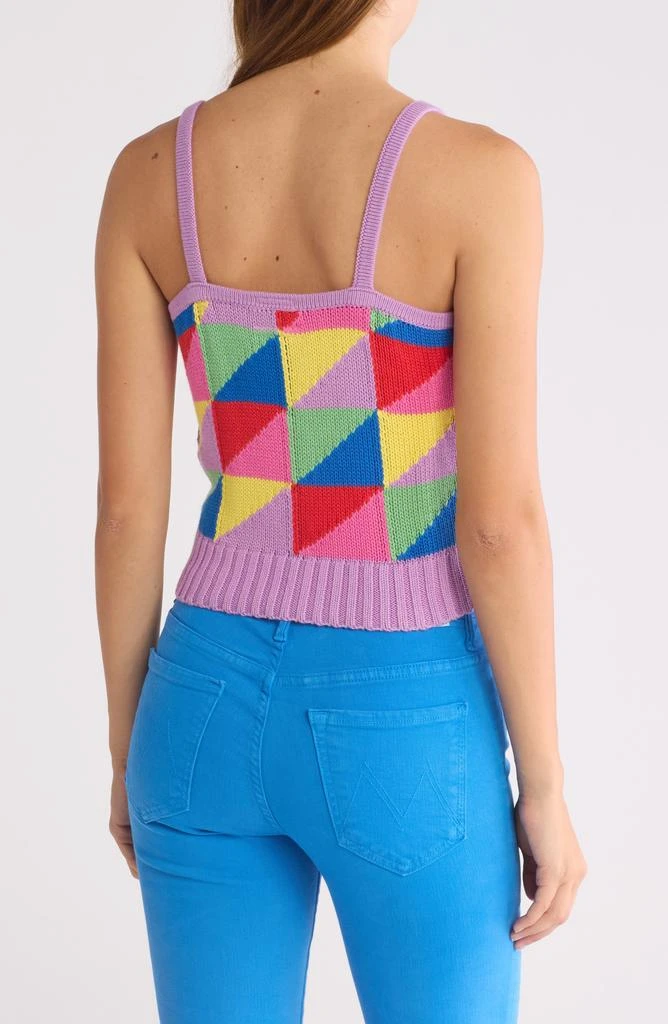 MOTHER The Band Wagon Crochet Trim Camisole 2
