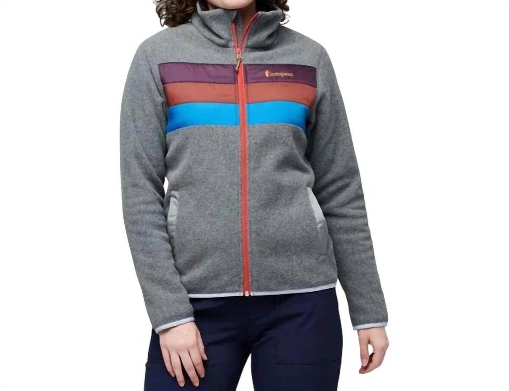 Cotopaxi Women's Teca Fleece Full-Zip Jacket In Passing Time