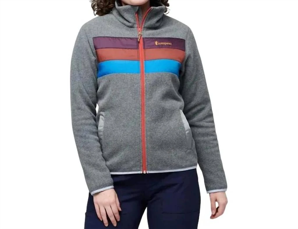 Cotopaxi Women's Teca Fleece Full-Zip Jacket In Passing Time 1