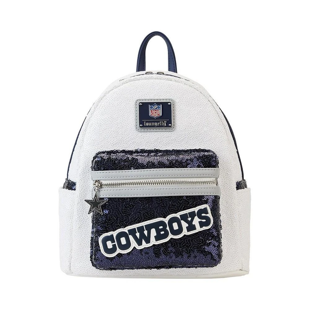Loungefly Men's and Women's Dallas Cowboys Sequin Mini Backpack 1