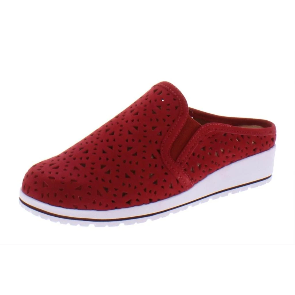 Walking Cradles Freedom Womens Leather Slip On Slip-On Sneakers 1