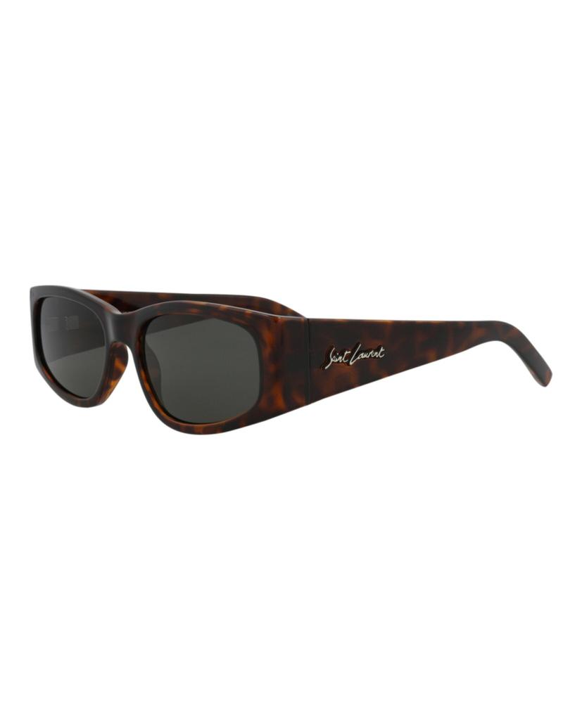 Yves Saint Laurent Square-Frame Injection Sunglasses