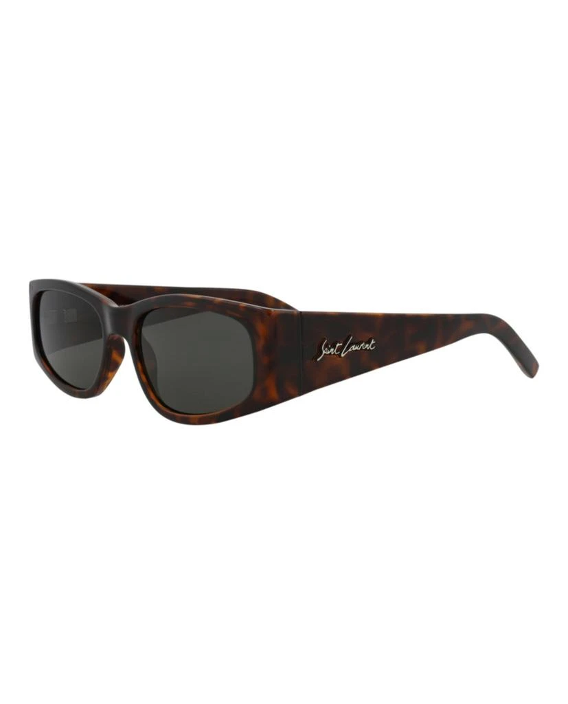 Saint Laurent Square-Frame Injection Sunglasses 2