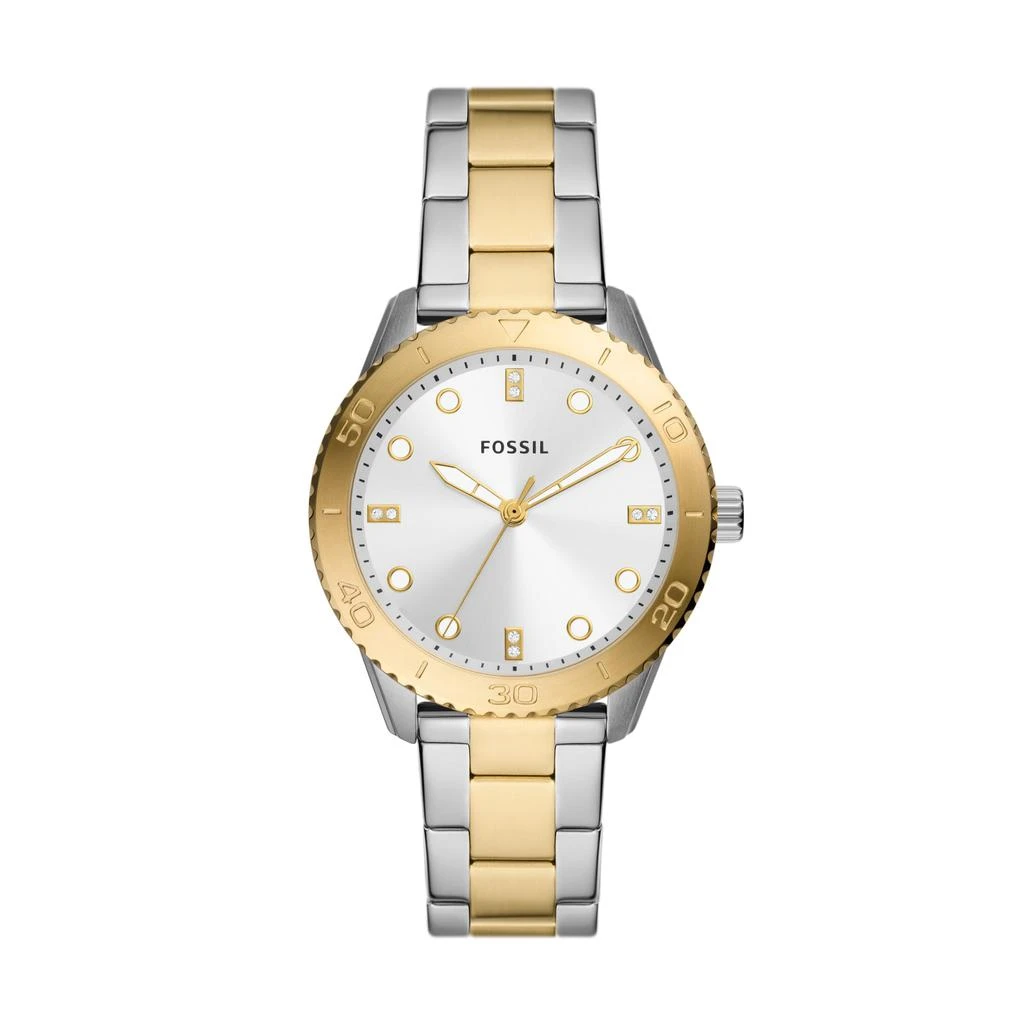 Fossil Women's Dayle Three-Hand, Stainless Steel Watch 1