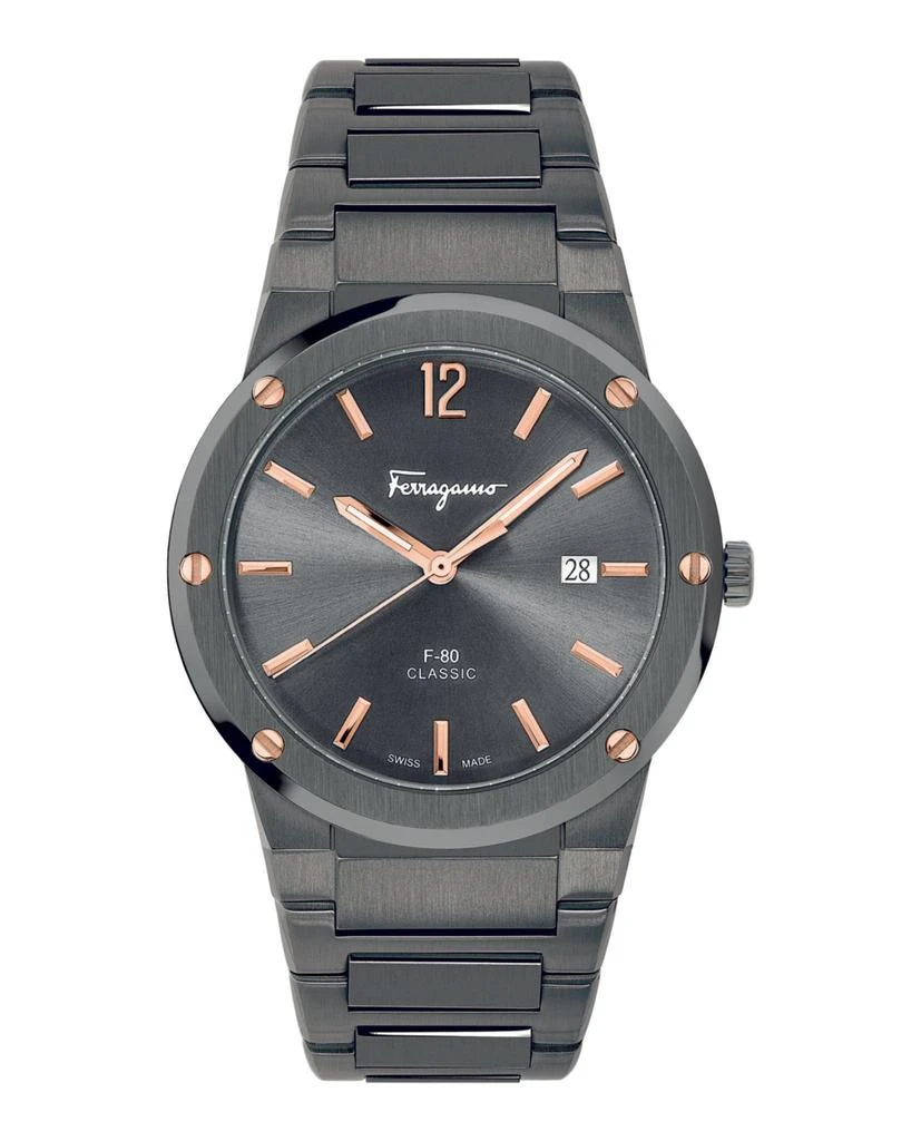Salvatore Ferragamo F-80 Classic Bracelet Watch from Maison Beyond