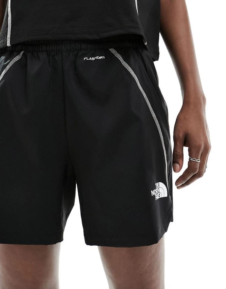 The North Face The North Face Training Hakuun contour seam woven shorts in black 4