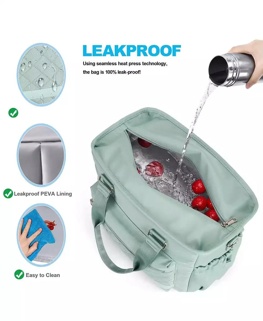 BATFOX 16L Large Capacity Portable Insulated Lunch Bag For Camping, Climbing, Hiking, Sports 5