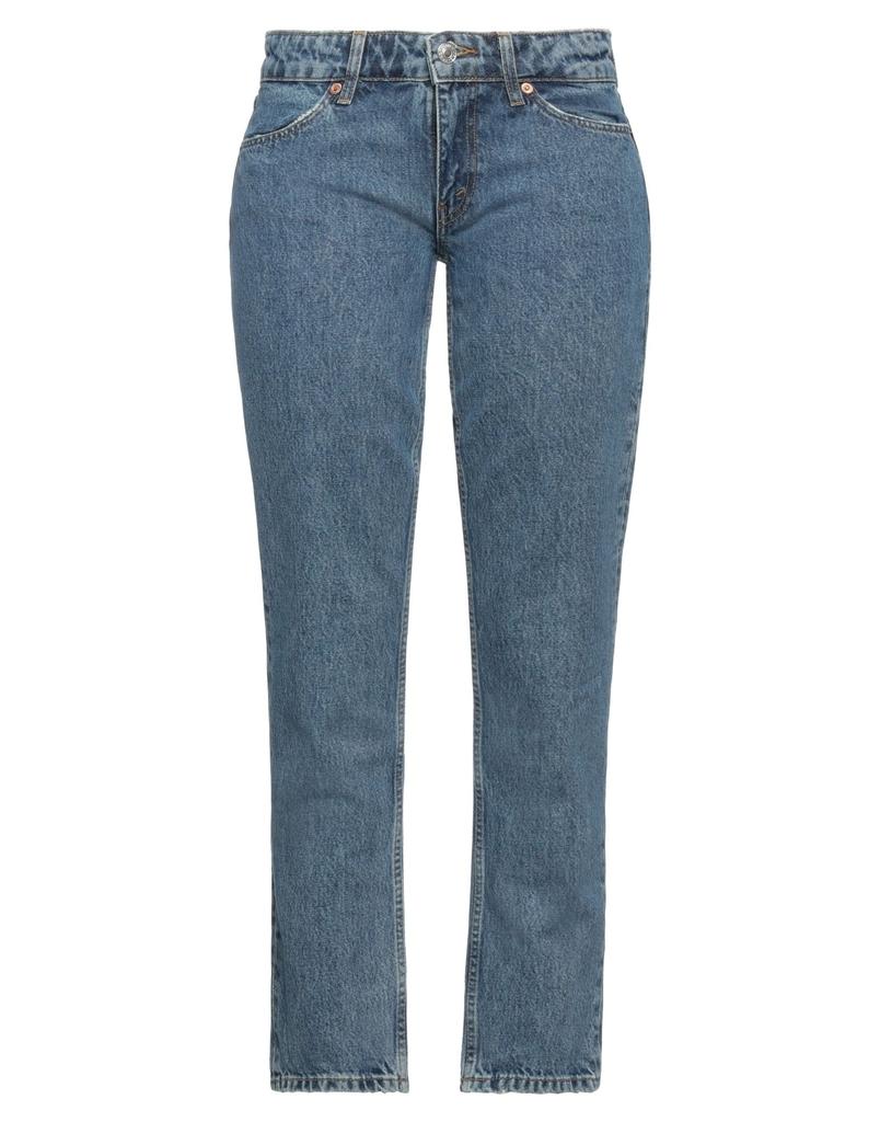 [Drawer×RE/DONE]5P pants RE/DONE Jeans | High Rise Stove Pipe in Medium Vain Wash