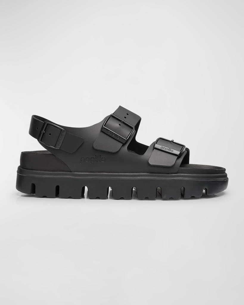 Birkenstock Milano Exquisite Leather Chunky Slingback Sandals 1
