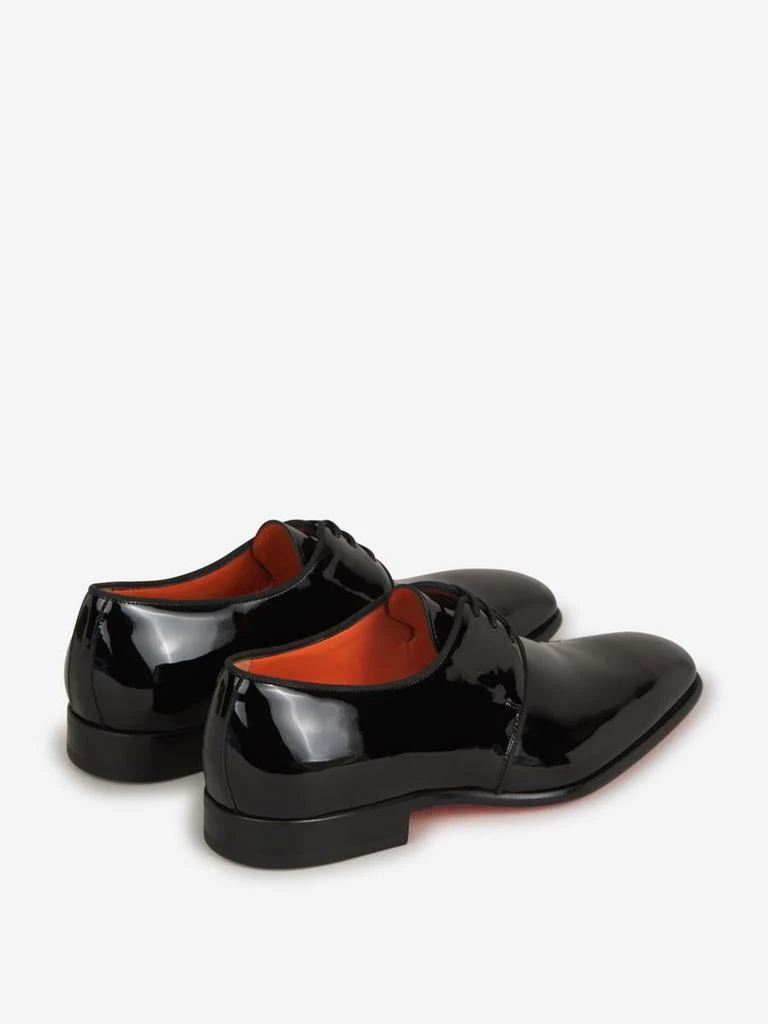 Santoni Santoni Patent Leather Derby Shoes 3