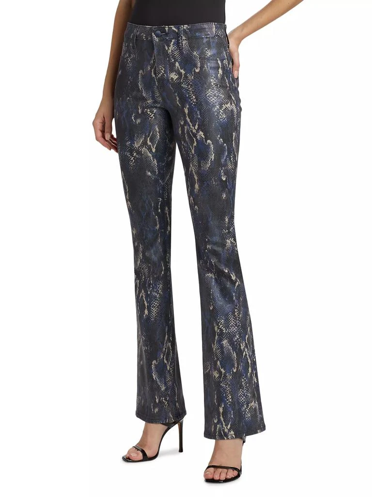 L'Agence Selma Snake High-Rise Sleek Baby Boot Jeans 4