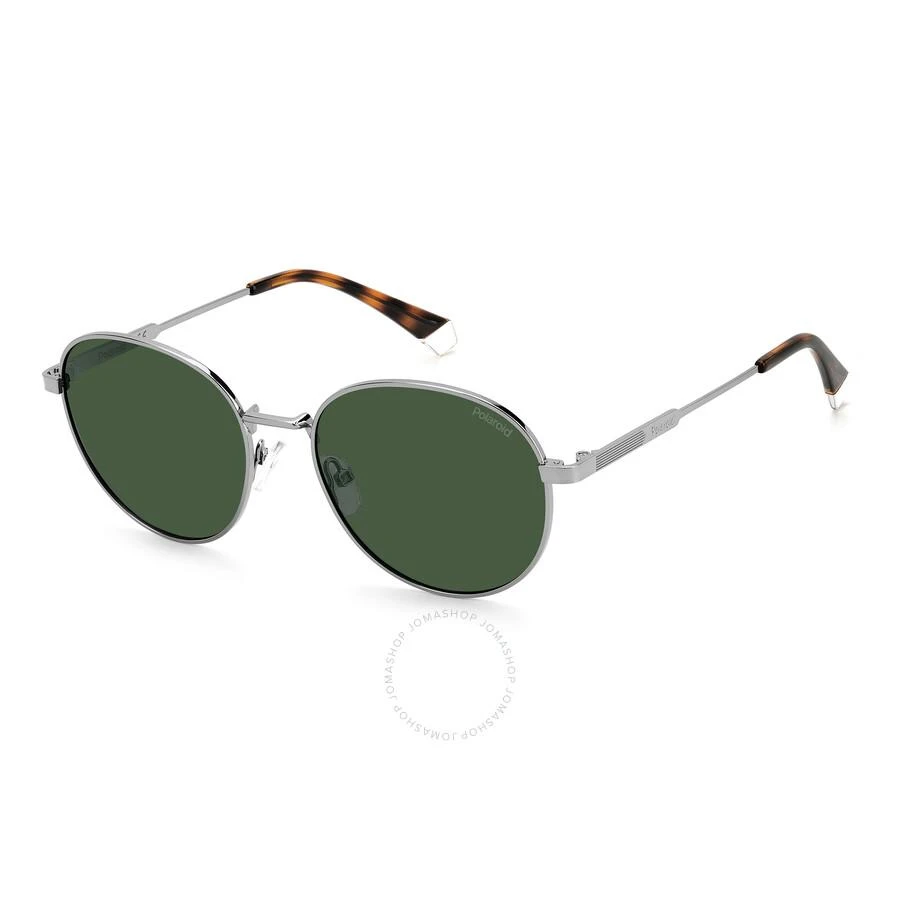 Polaroid Green Round Unisex Sunglasses PLD 4135/S/X 06LB/UC 54 1