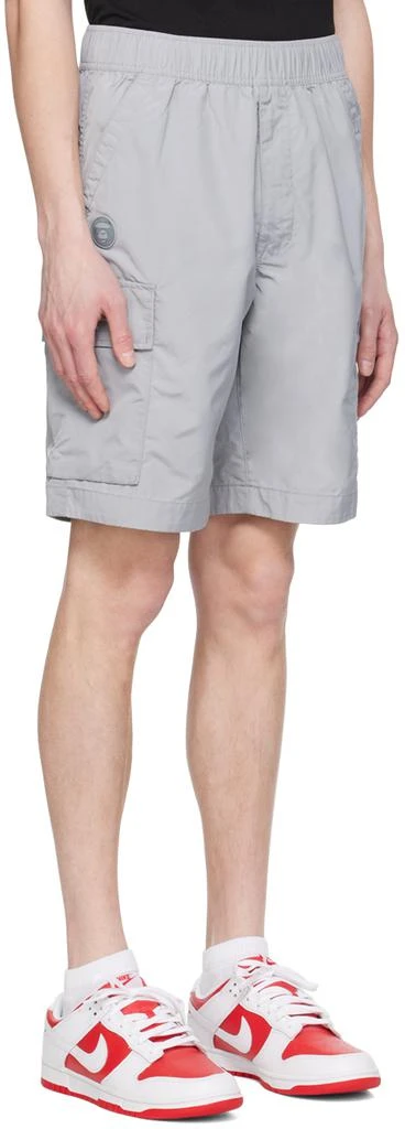 AAPE by A Bathing Ape Gray Drawstring Shorts 2