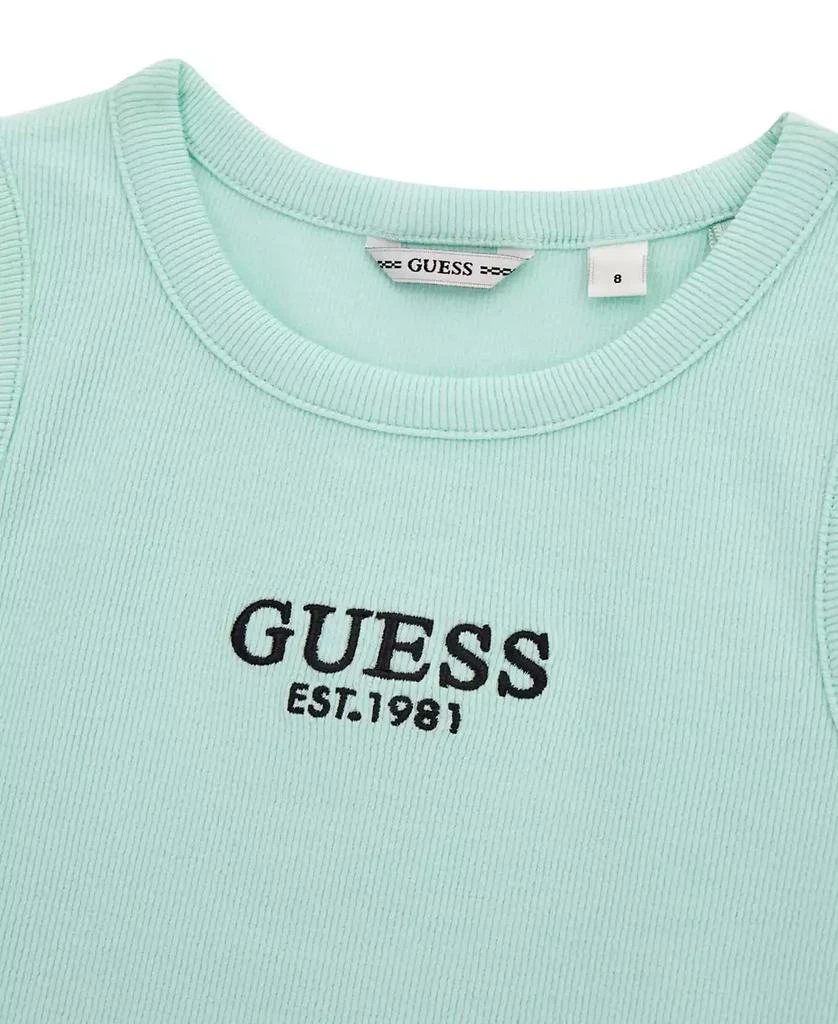 GUESS Big Girls Rib Midi Length Tank Top 3
