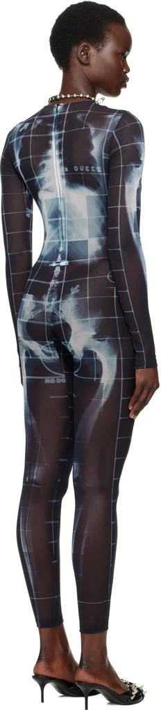 Jean Paul Gaultier Black & Blue 'The Squeletor' Jumpsuit 3