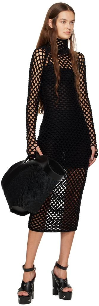 Alaïa Black Large Khaima Bag 4