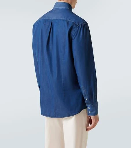 Brunello Cucinelli Cotton denim shirt 4