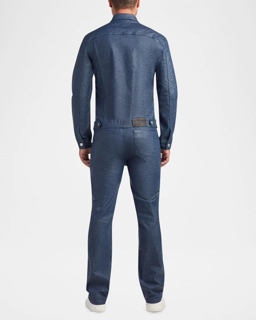 MONFRÈRE Men's Dean Shimmer Trucker Jacket 2