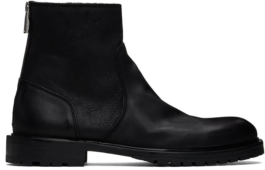 Paul Smith Black Leather Falk Boots 1