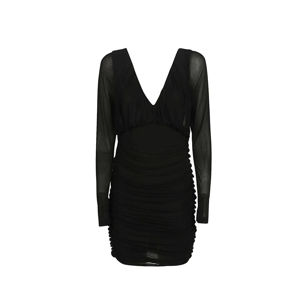 Yves Saint Laurent Saint Laurent Mini Draped Dress 1