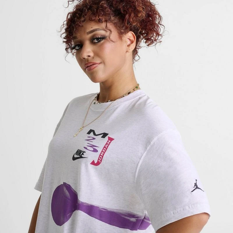 Jordan Women's Jordan Flight Oversized Graphic T-Shirt 5