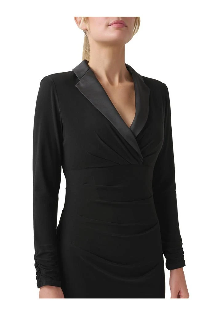Adrianna Papell Jersey tuxedo dress 4