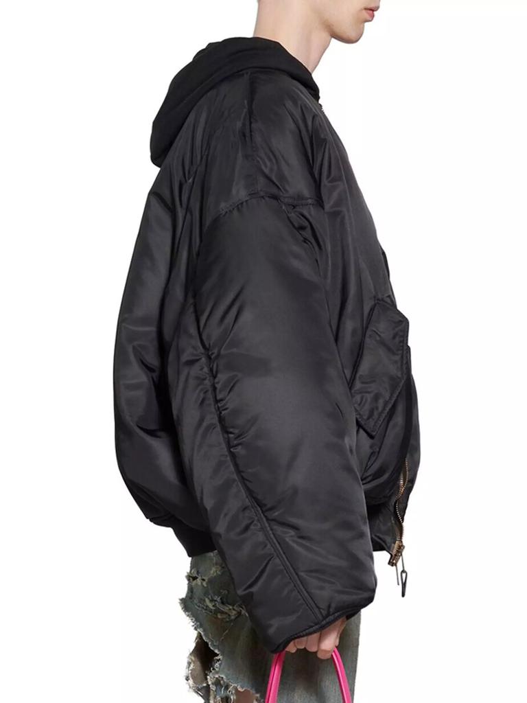 BALENCIAGA ALL IN PARIS ボンバージャケット Balenciaga Balenciaga Paris All in Bomber Jacket - Free Shipping