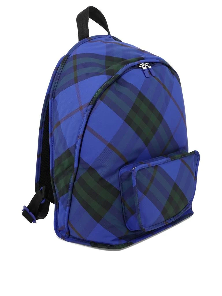 Burberry Burberry	Shield CHeckered Backpack 3