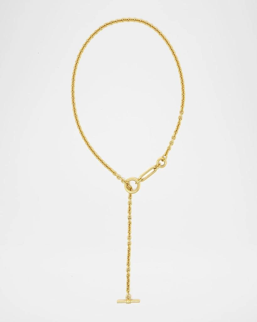 BEN-AMUN Gold Small Link Chain Necklace