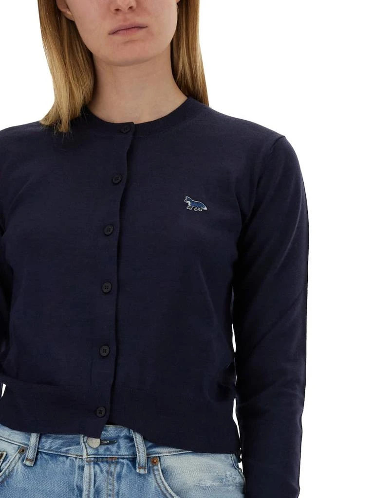 Maison Kitsune Wool Cardigan 2