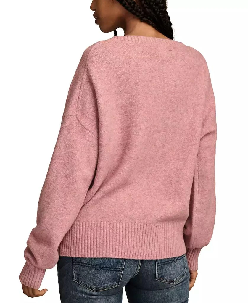 Lucky Brand Women’ sCrewneck Long-Sleeve Pullover Sweater 2