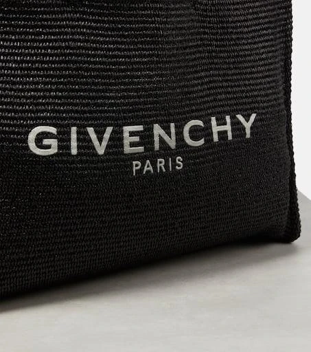 Givenchy G-Tote Medium raffia tote bag 6