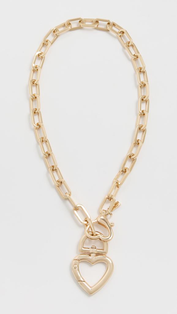 Kenneth Jay Lane Heart Pendant Necklace